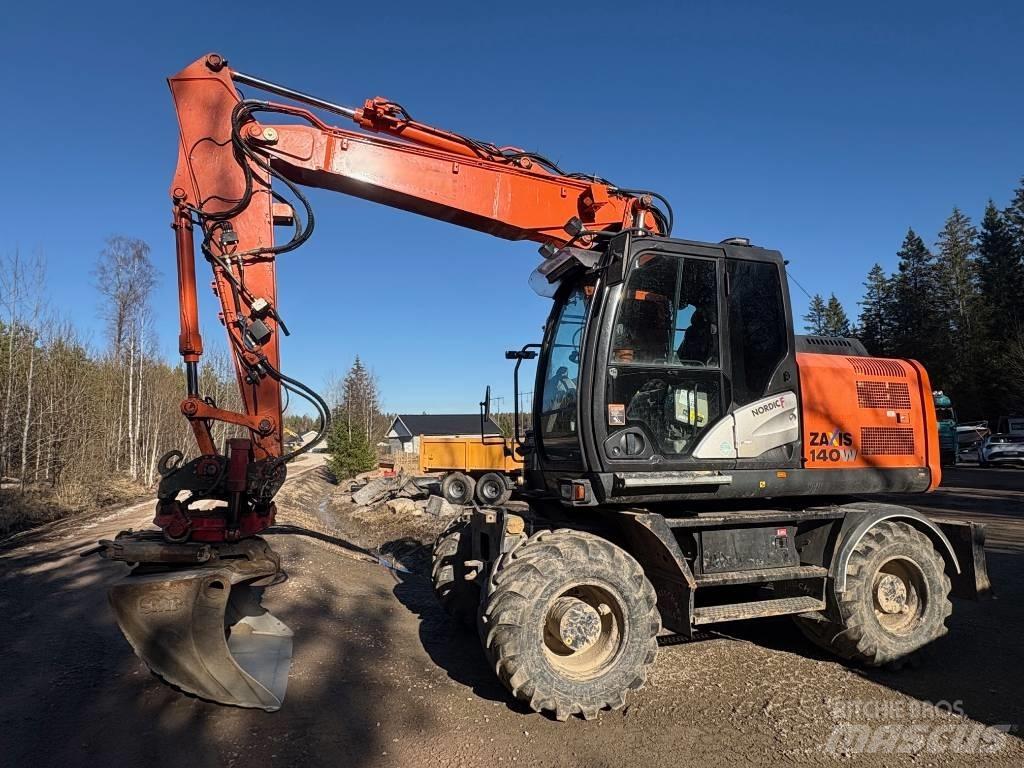 Hitachi ZX 140 W-5B Escavadoras de rodas