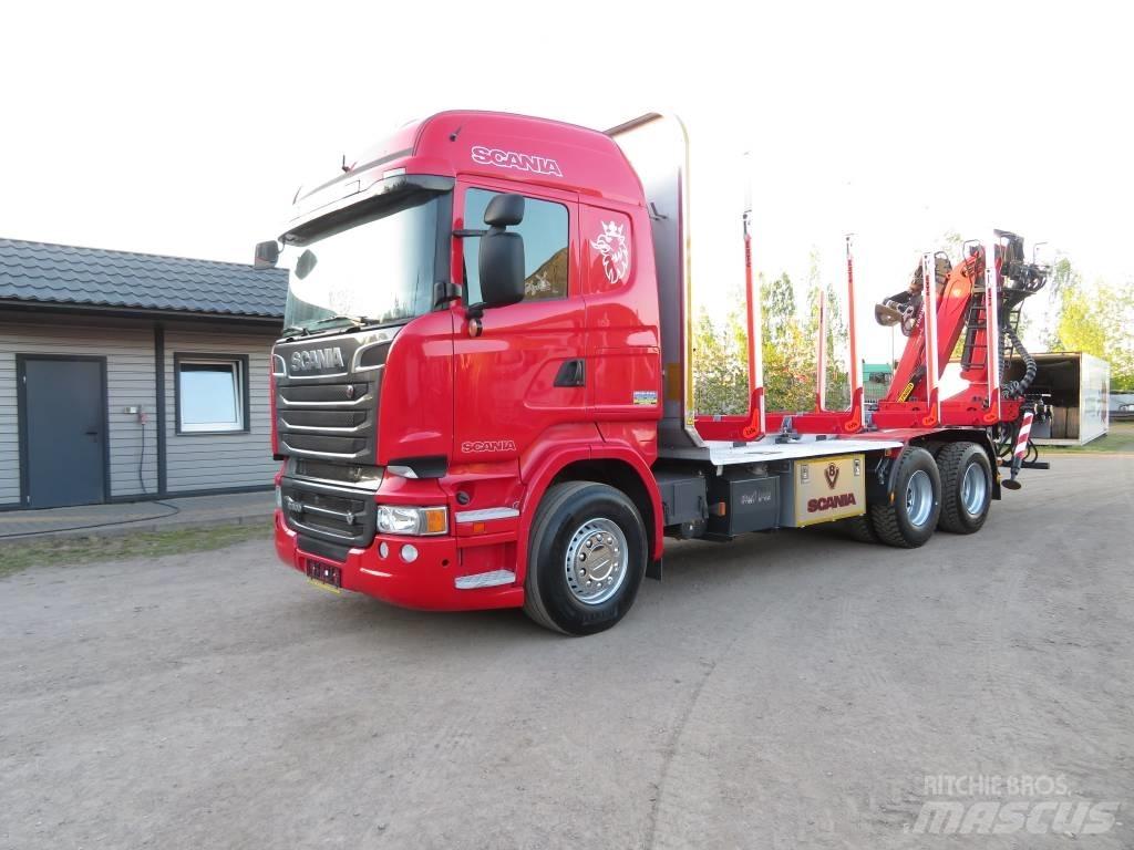 Scania R 500 Camiões de transporte de troncos