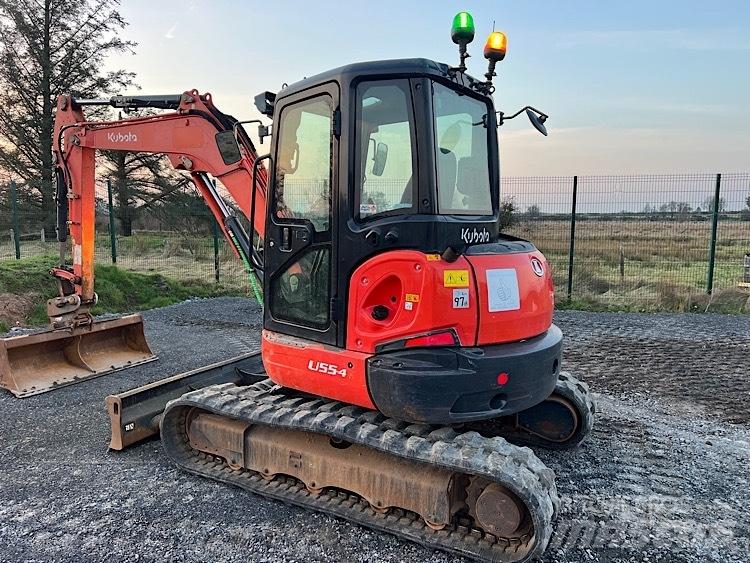 Kubota U55-4 Mini Escavadoras <7t