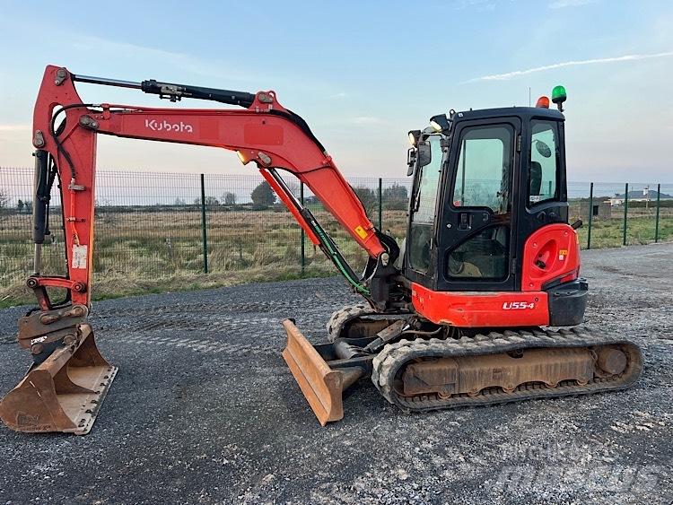 Kubota U55-4 Mini Escavadoras <7t
