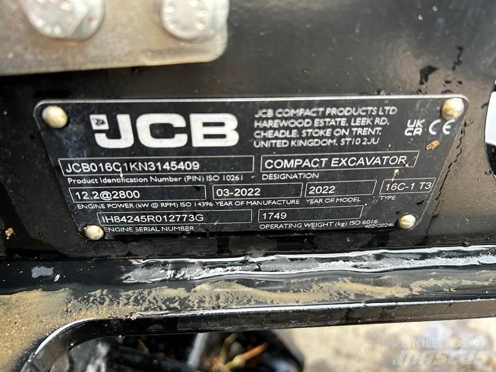 JCB 16C-1 Mini Escavadoras <7t