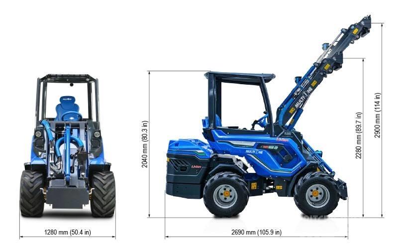 Multione EZ 8 Carregadoras de direcção deslizante