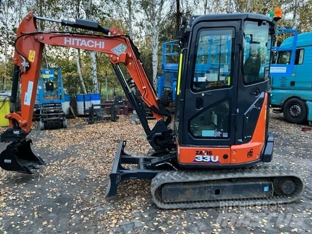 Hitachi ZX 33 U-6 Mini Escavadoras <7t