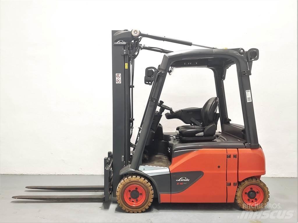 Linde E16P 02 Empilhadores eléctricos