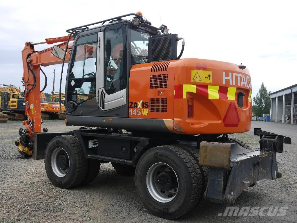 Hitachi ZX 145 W-3 Escavadoras de rodas