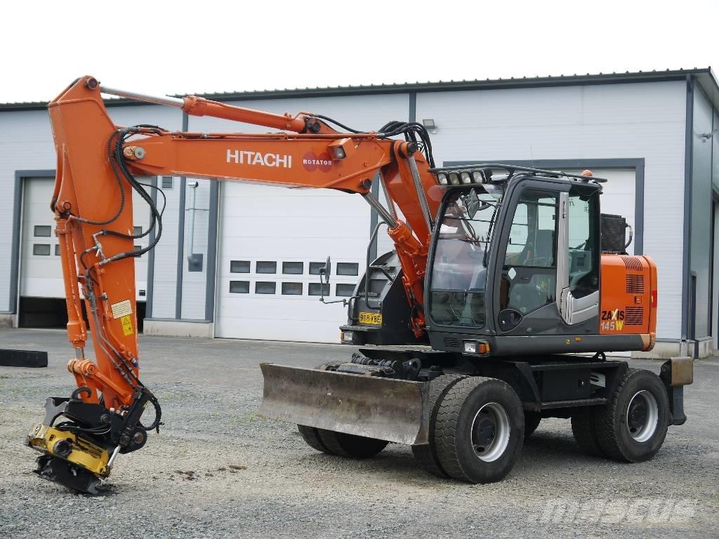 Hitachi ZX 145 W-3 Escavadoras de rodas
