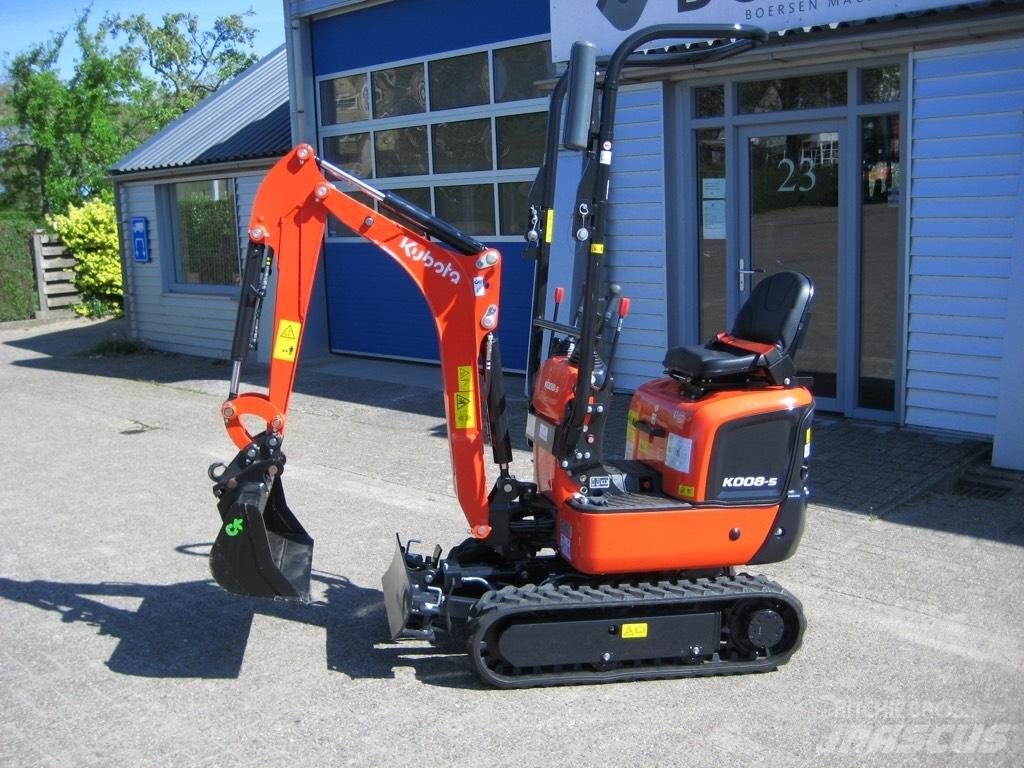 Kubota K008-5 Mini Escavadoras <7t