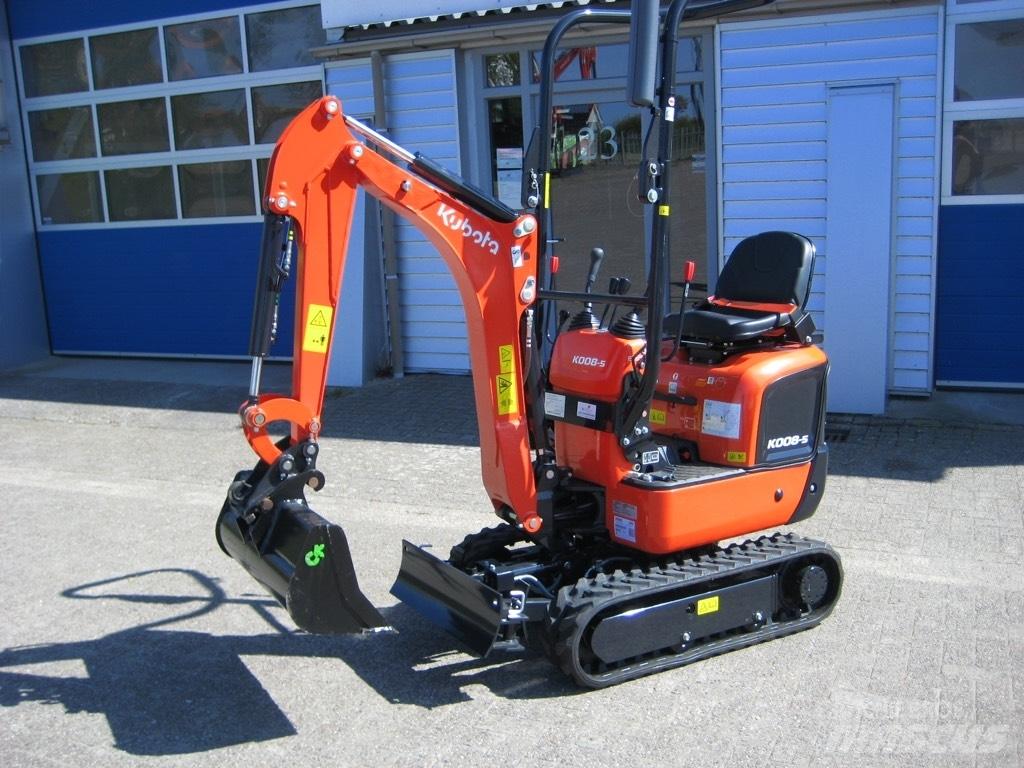 Kubota K008-5 Mini Escavadoras <7t