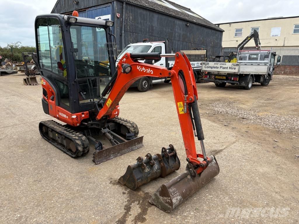 Kubota KX 018-4 Mini Escavadoras <7t