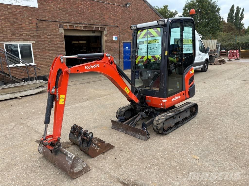 Kubota KX 018-4 Mini Escavadoras <7t