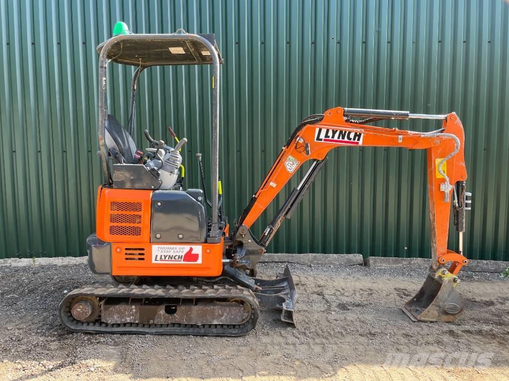 Hitachi ZX 19 U-6 Mini Escavadoras <7t