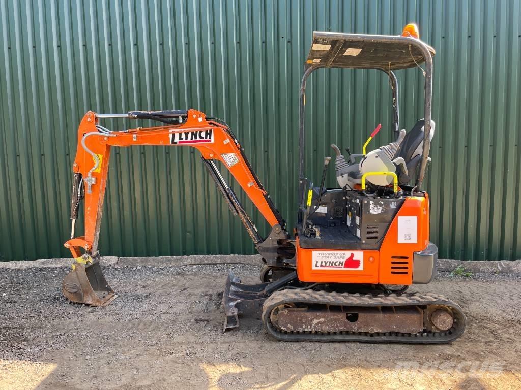 Hitachi ZX 19 U-6 Mini Escavadoras <7t