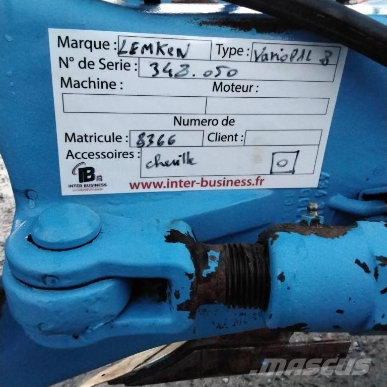 Lemken Vari-Opal 8 Charruas reversíveis