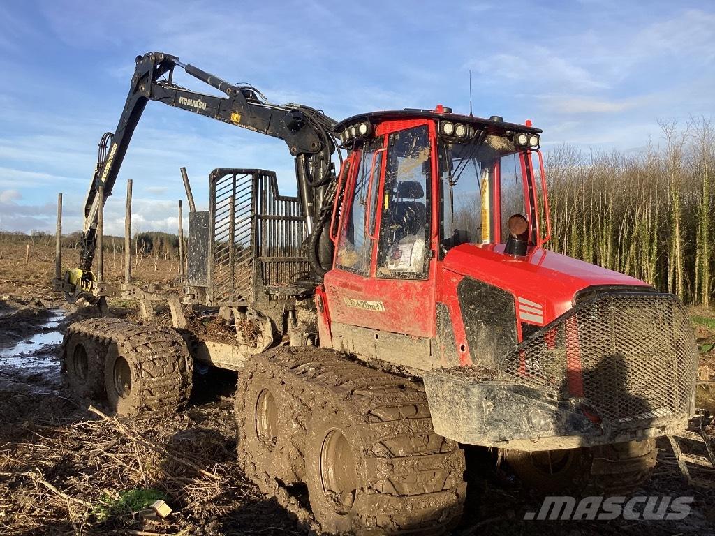 Komatsu 845 Forwarders florestais