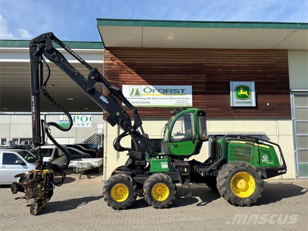 John Deere 1170 E Processadores florestais