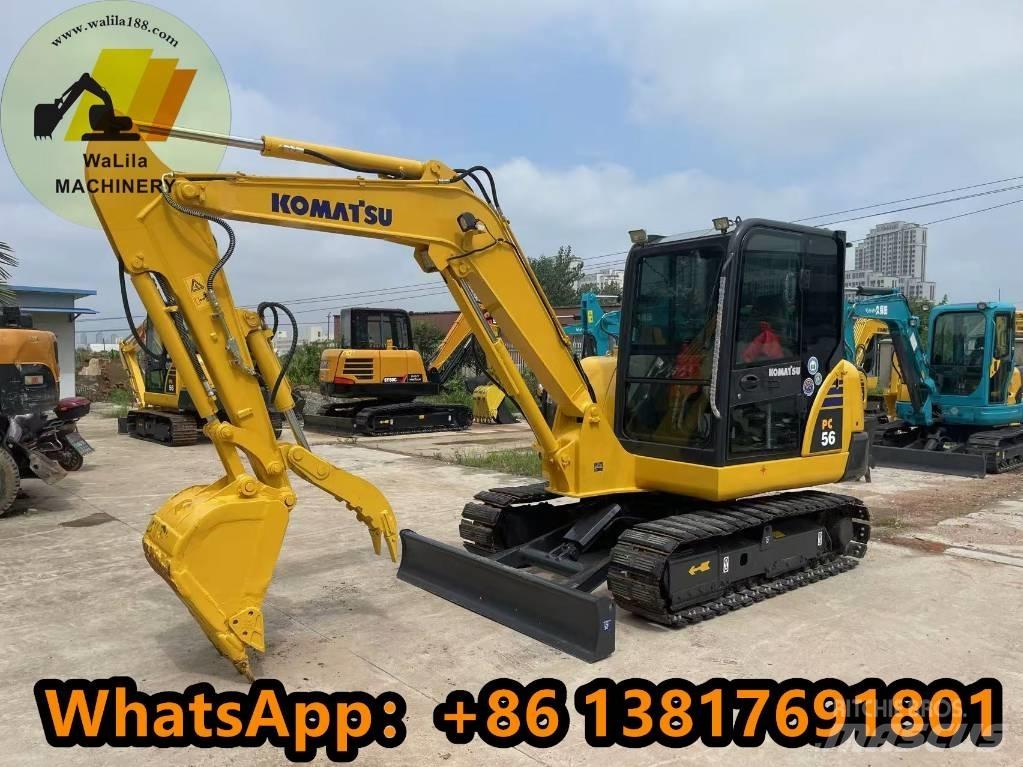 Komatsu PC 56-7 Mini Escavadoras <7t