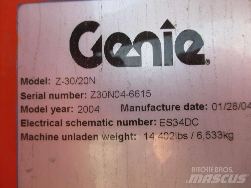 Genie Z 30/20 N Elevadores braços articulados