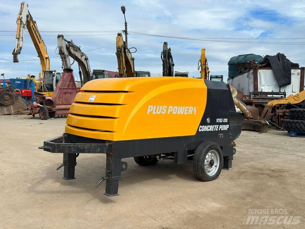 Plus Power VTGZ-20S Camiões bomba Betão