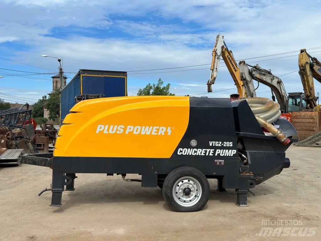 Plus Power VTGZ-20S Camiões bomba Betão