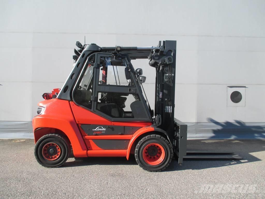 Linde H 80 D Empilhadores Diesel