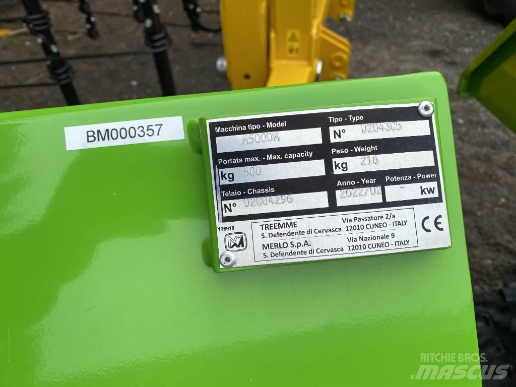 Merlo cingo m500d Dumpers de lagartas