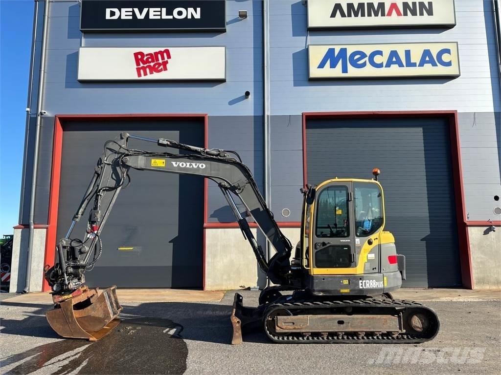 Volvo ecr88 Mini Escavadoras <7t