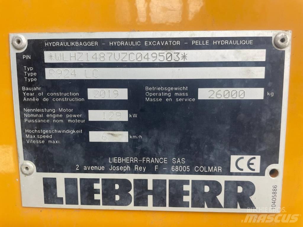 Liebherr R924 G8 Escavadoras de rastos