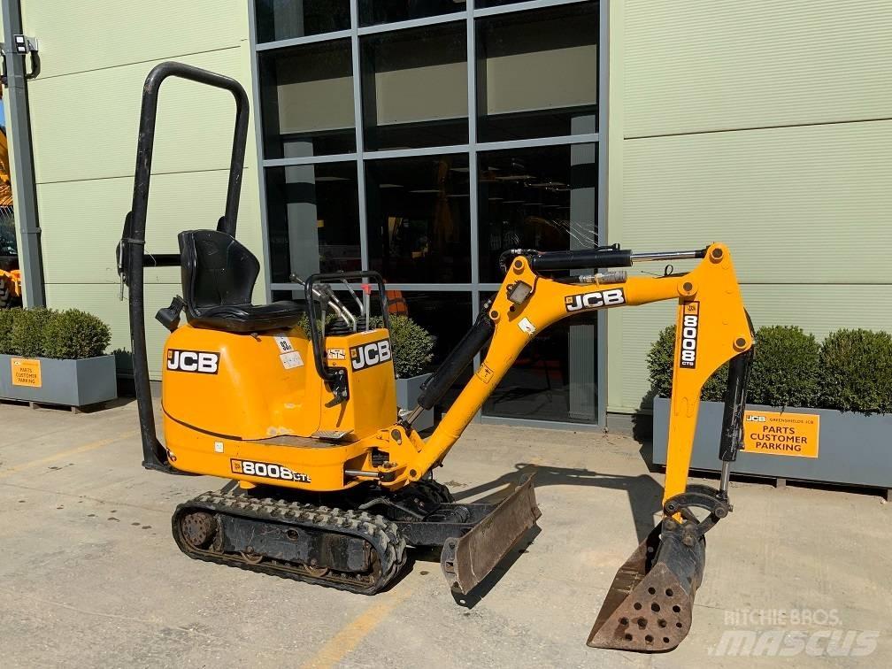 JCB 8008 Mini Escavadoras <7t