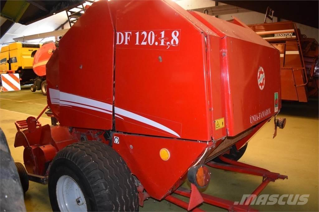 Unia DF 120.1.8 Enfardadeira de rolos