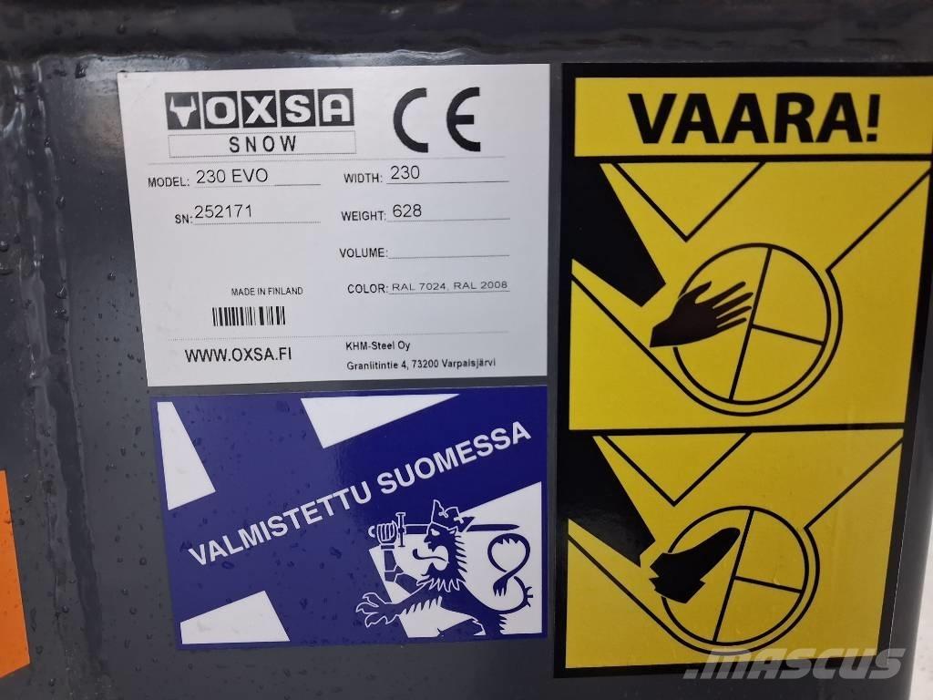 Oxsa 230 EVO Lançadores de neve
