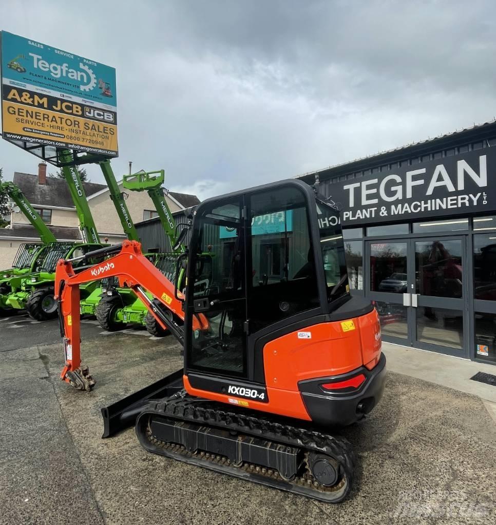 Kubota KX 030-4 Mini Escavadoras <7t