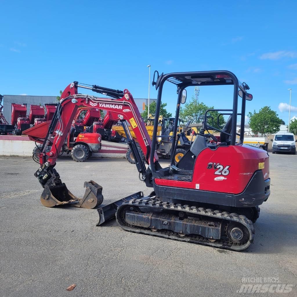 Yanmar SV26 Ess+ Mini Escavadoras <7t