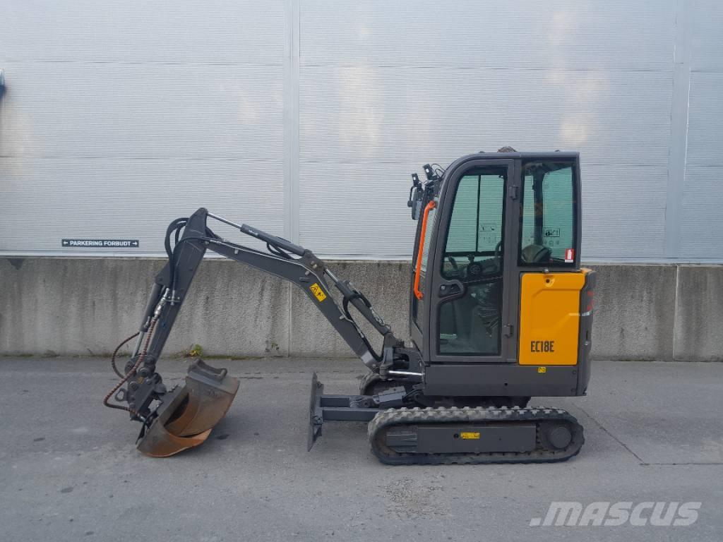 Volvo EC18E Mini Escavadoras <7t