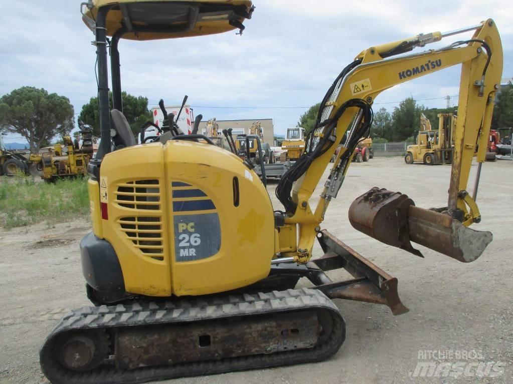 Komatsu PC 26 MR-3 Mini Escavadoras <7t