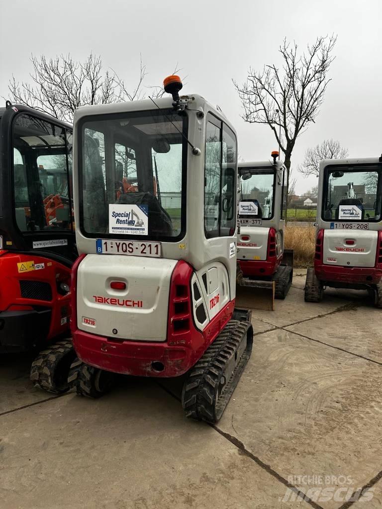 Takeuchi TB 216 Mini Escavadoras <7t