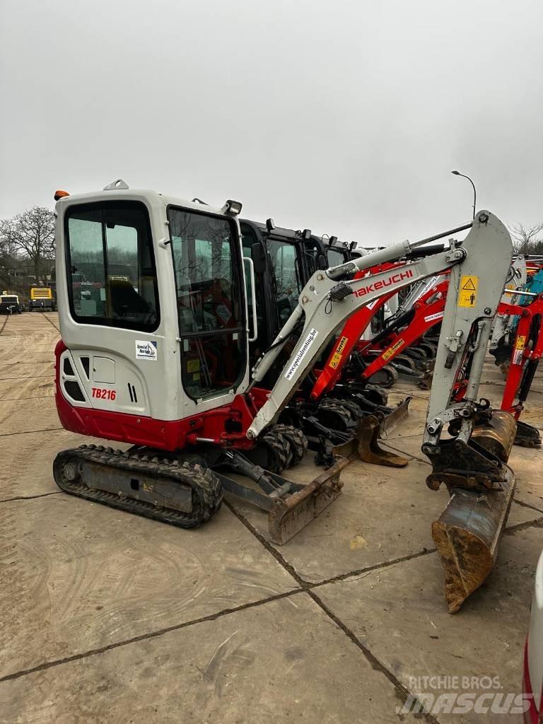 Takeuchi TB 216 Mini Escavadoras <7t