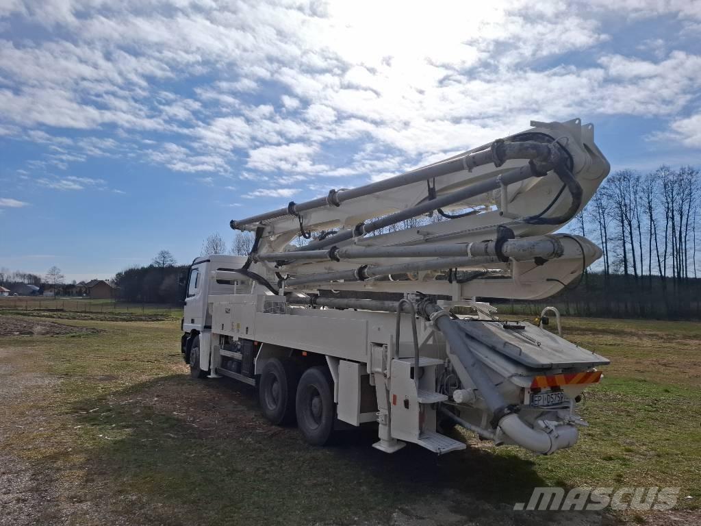 Mercedes-Benz Actros Camiões bomba Betão