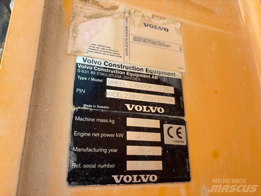 Volvo L 220 G Pás carregadoras de rodas