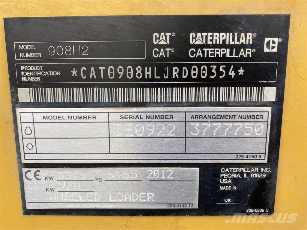 CAT 908 H2 Carregadora multifunções