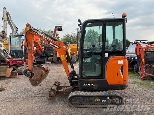 Doosan DX 19Z Mini Escavadoras <7t