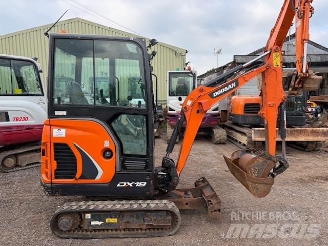 Doosan DX 19Z Mini Escavadoras <7t