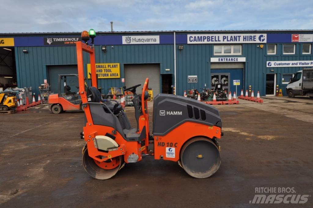 Hamm HD 10 C VV Cilindros Compactadores tandem