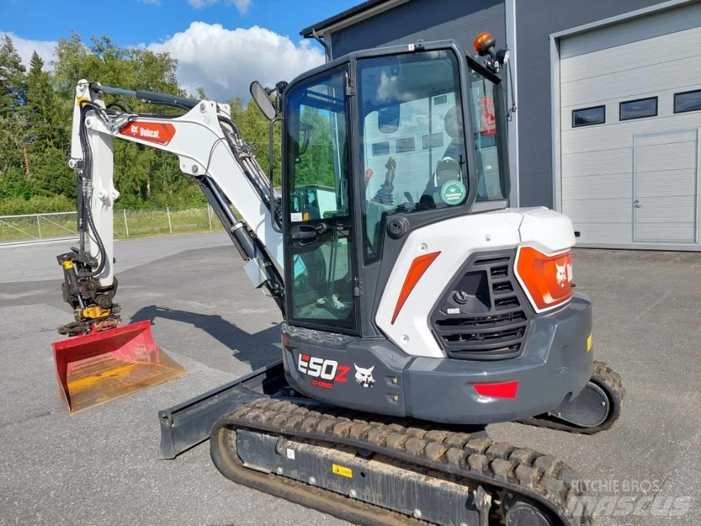 Bobcat E50z Mini Escavadoras <7t