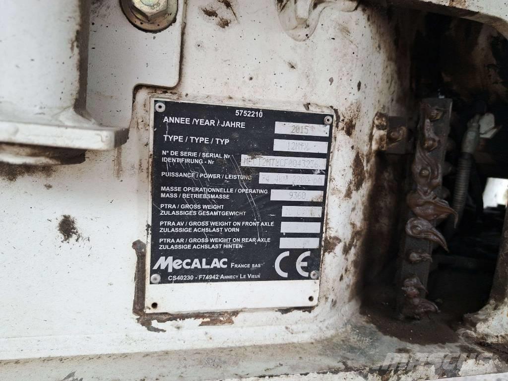 Mecalac 12 MTX Escavadoras de rodas
