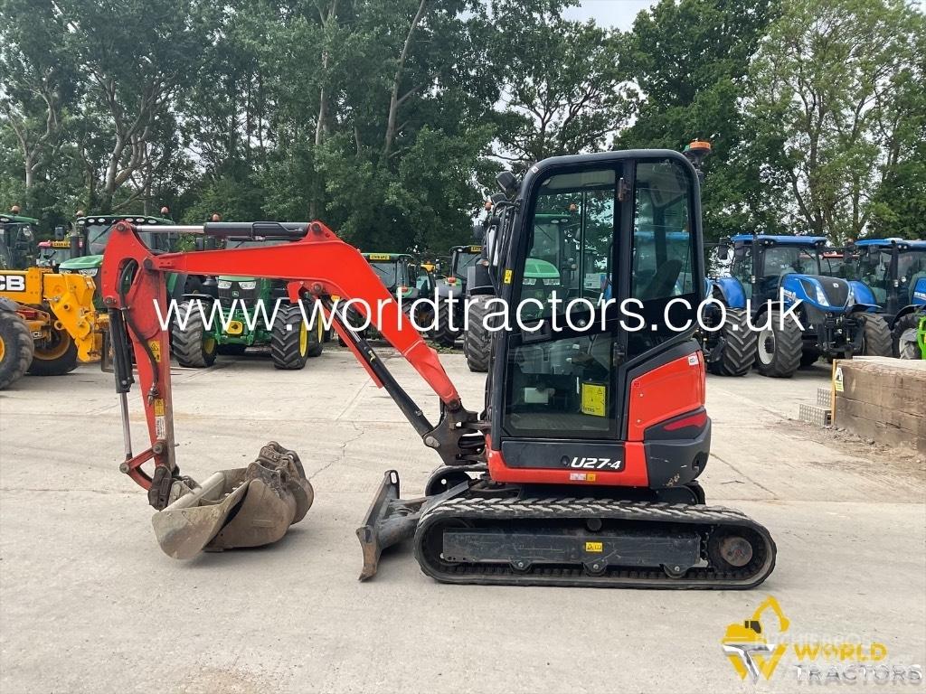 Kubota U 27-4 Mini Escavadoras <7t
