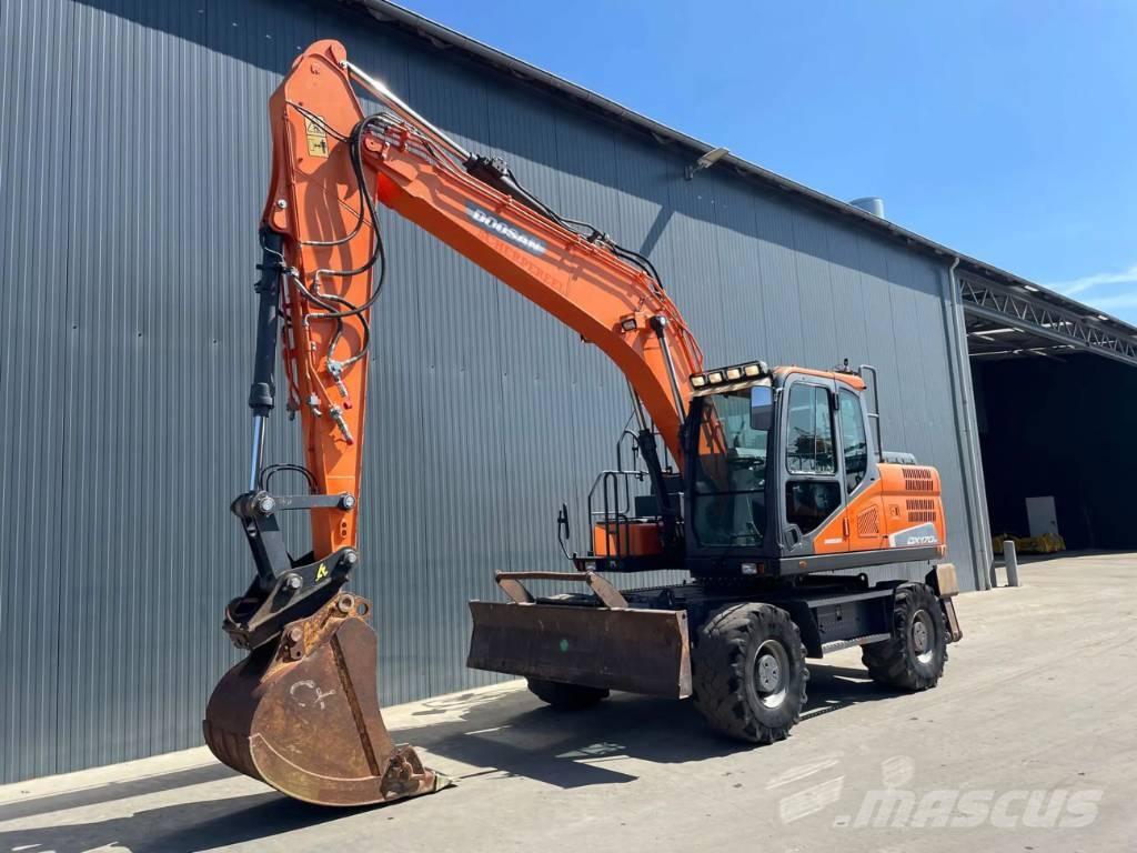 Doosan DX170W-5 Escavadoras de rodas