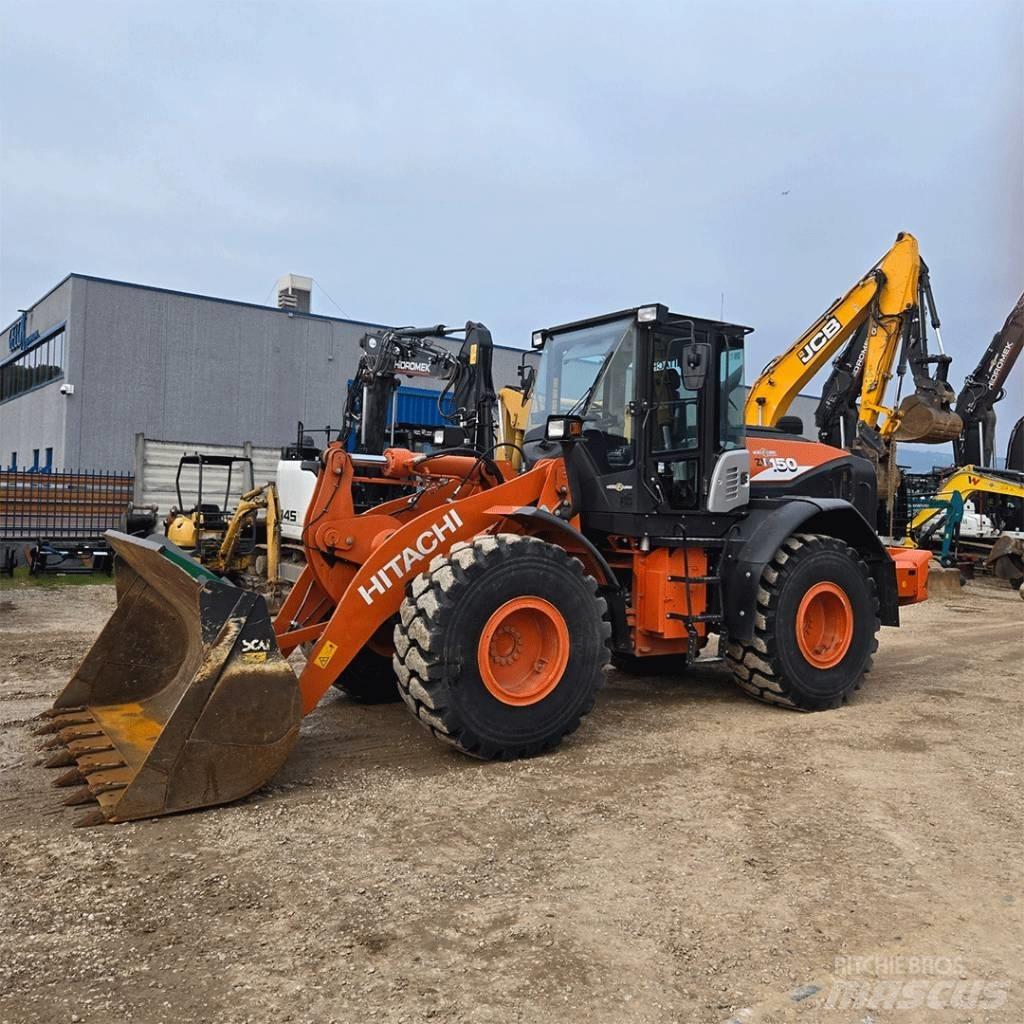 Hitachi ZW150-6 Pás carregadoras de rodas