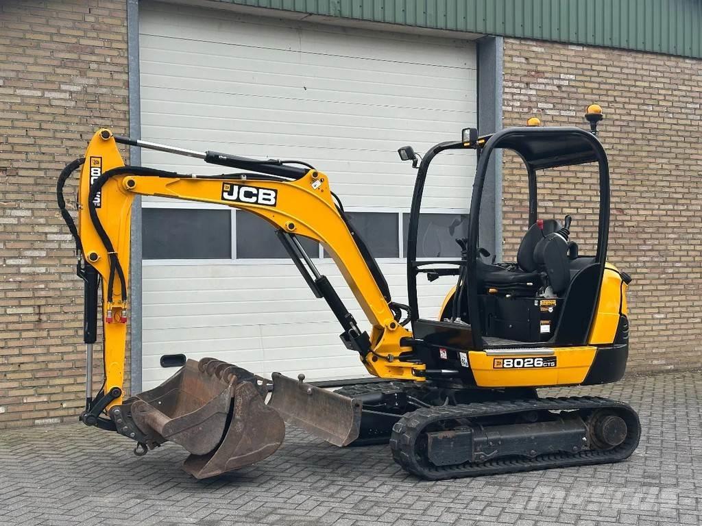 JCB 8026 CTS Mini Escavadoras <7t