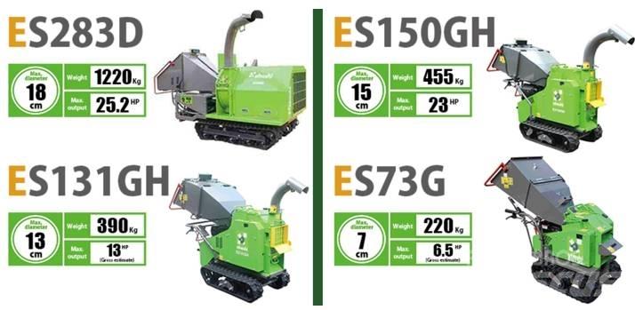  Ohashi ES73G Estilhaçadoras florestais