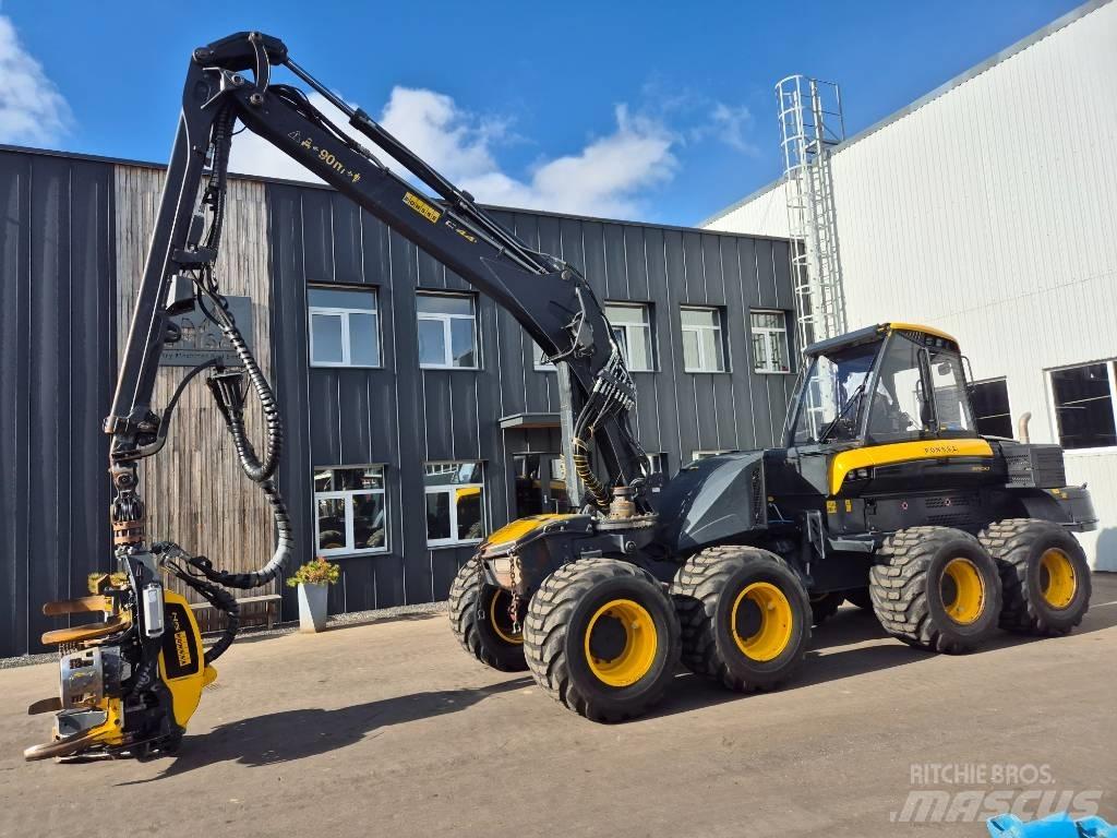 Ponsse Ergo 8W Processadores florestais